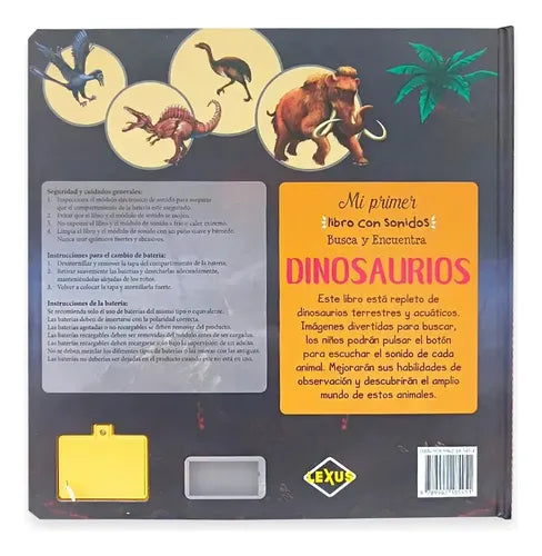Dinosaurios - Mi Primer Libro Con Sonidos / Lexus