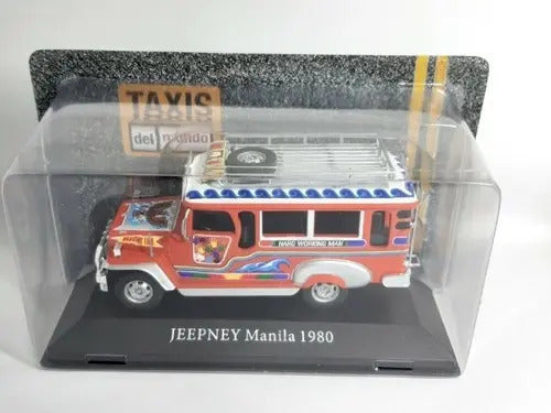 Taxis Del Mundo Escala 1/43 Jeepney Manila 1980