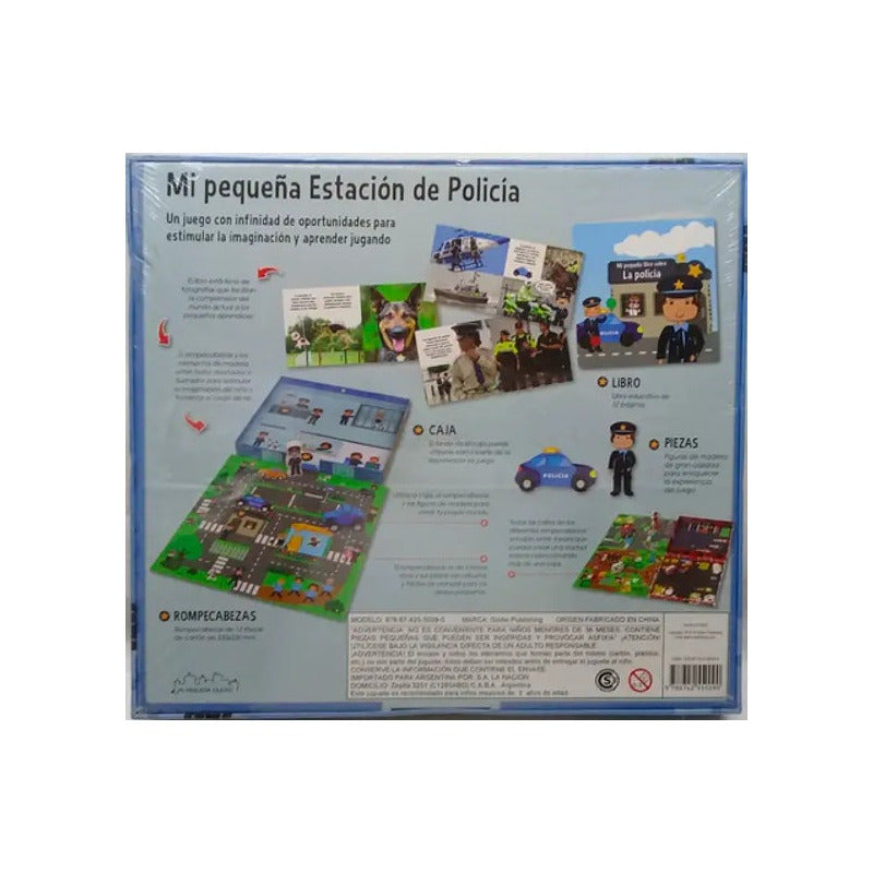 Mi Pequeño Estacion De Policia Juega, Aprende Y Diviertete