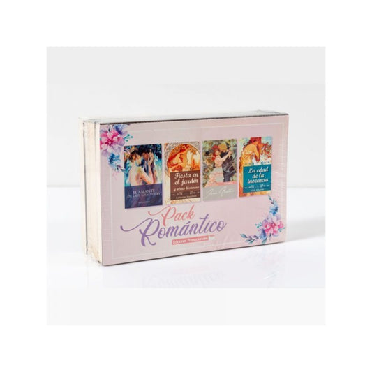 Pack Románticos 4 Libros