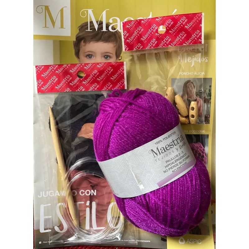 Revista Maestria Con Lanas Palillos Y Accesorios