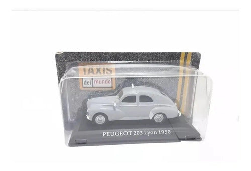 Taxis Del Mundo Escala 1/43 Peugeot 203 Lyon 1950