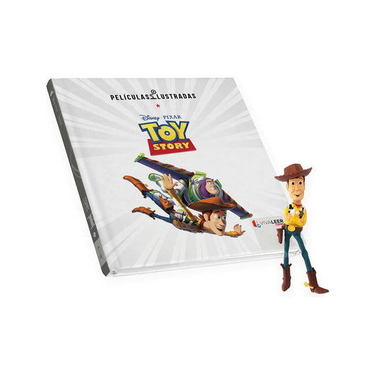 Set Libro Toy Story 1 + Figura Woody / Disney Pixar