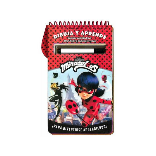 Miraculous Dibuja Y Aprende + Plumon / Lexus