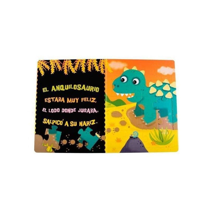 Tiranosaurio Rompecabezas De Cartón / Lexus