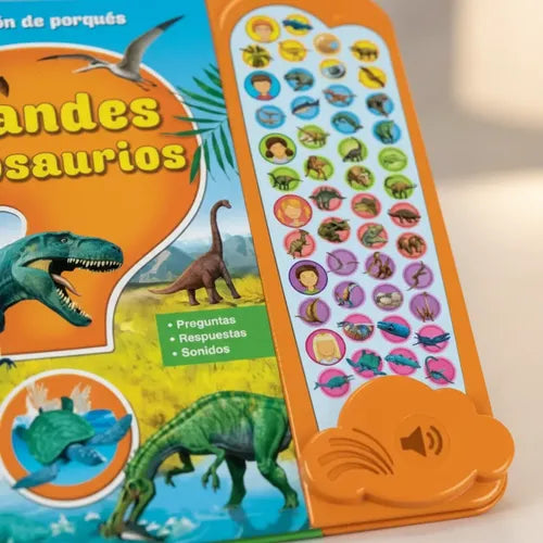 Grandes Dinosaurios 48 Sonidos (tapa Dura Con Sonidos)