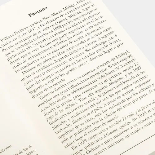 El Ruido Y La Furia / William Faulkner