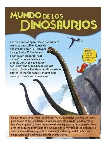 Mi Gran Libro De Dinosaurios (tapa Dura) / Lexus