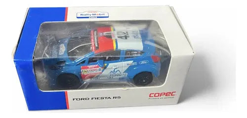 Autos Coleccion Rally Mobil - Ford Fiesta Wrc Escala 1:55
