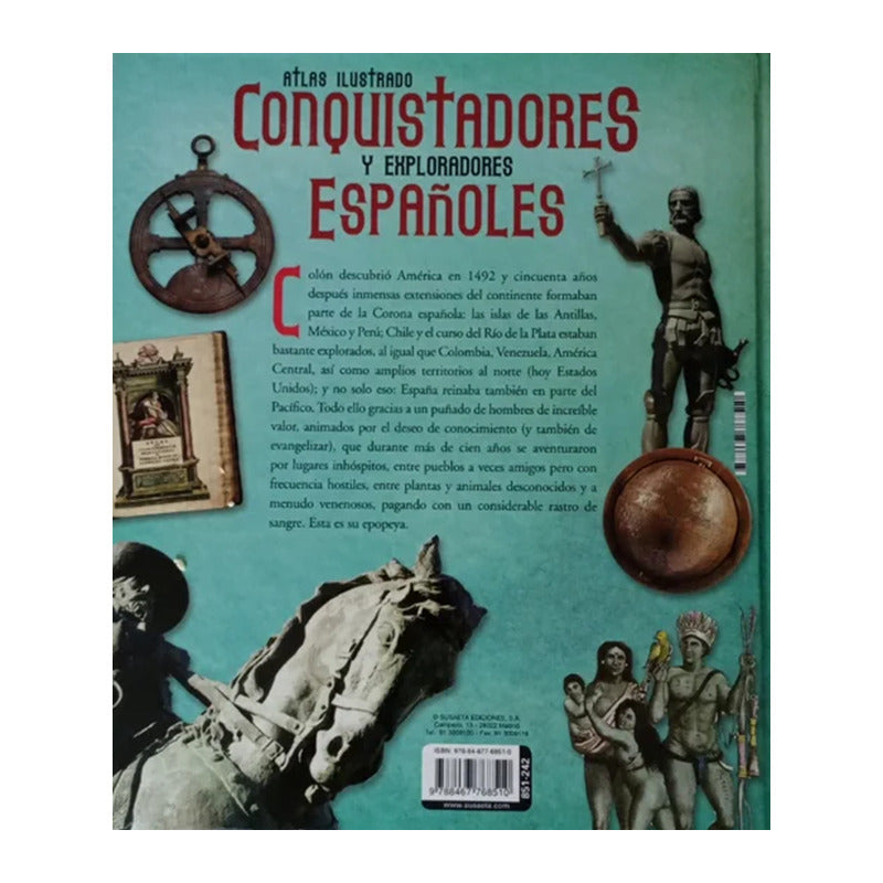 Atlas Conquistadores Y Exploradores Españoles (dura) / Lexus