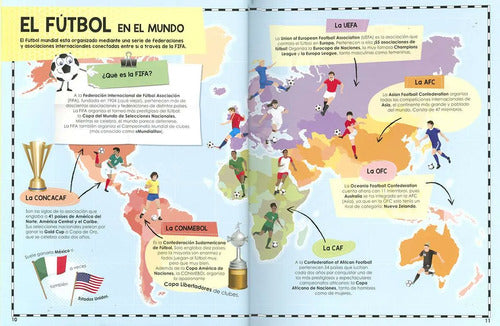 Atlas Del Fútbol Mundial (tapa Dura) / Susaeta