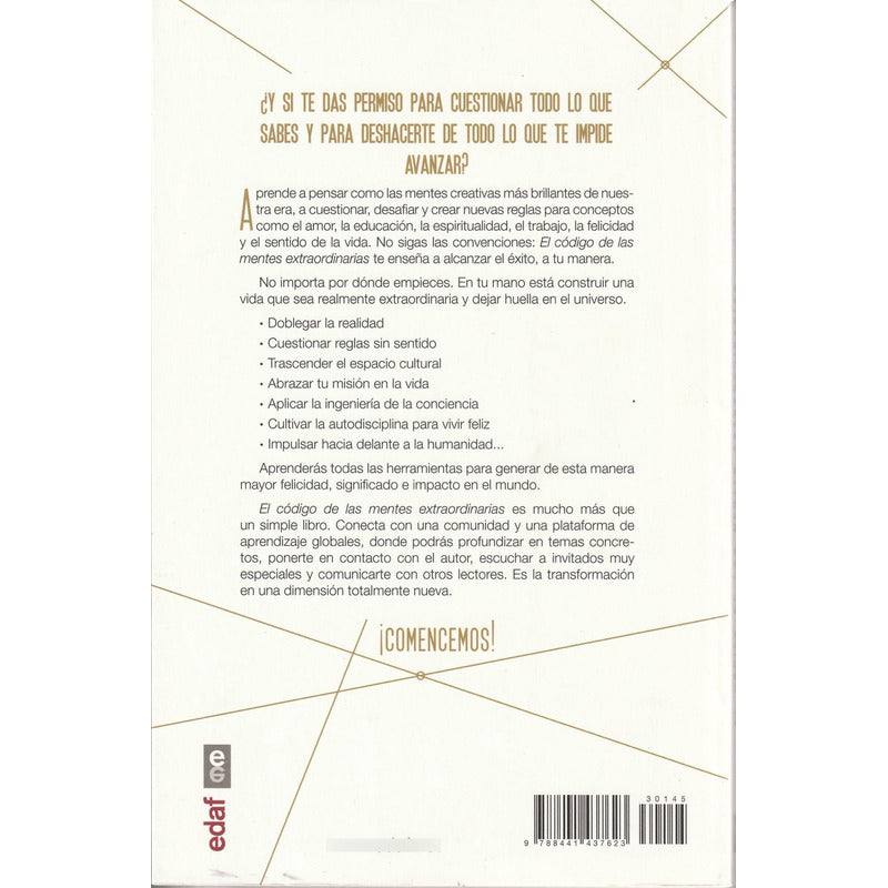 El Código De Las Mentes Extraordinarias / Vishen Lakhiani