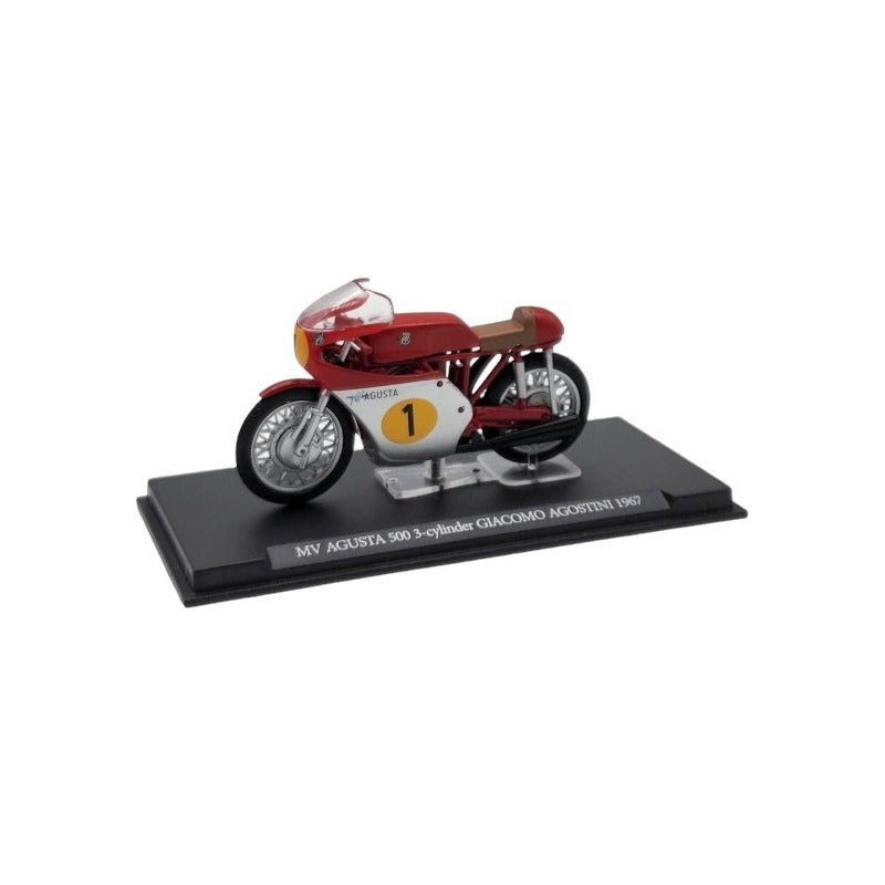 Moto Colección Esc Mv Agusta 500 Giacomo Agostini 1967 1/24
