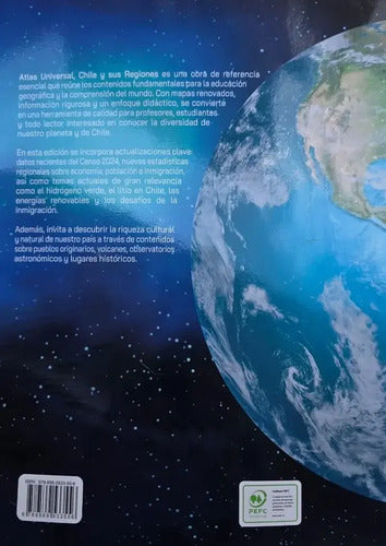 Atlas Universal Chile Y Sus Regiones / Sopena