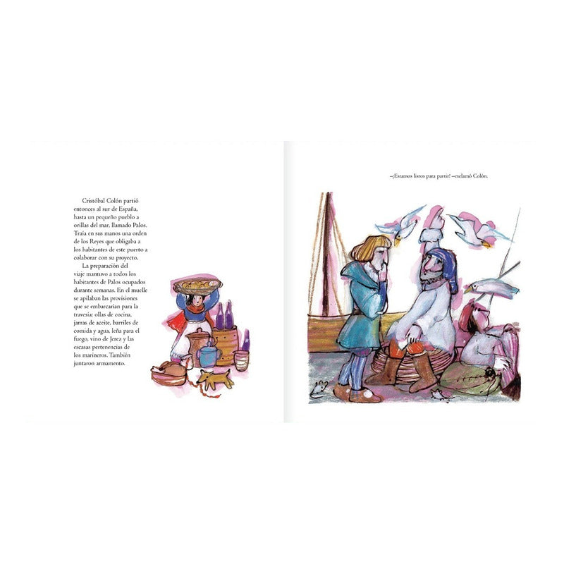 El Viaje De Colón (tapa Dura) / Olaya Sanfuentes Echeverría