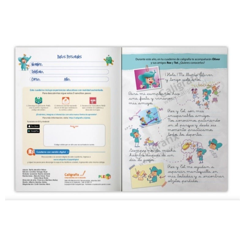 Caligrafia Vertical 2 Básico / Caligrafix