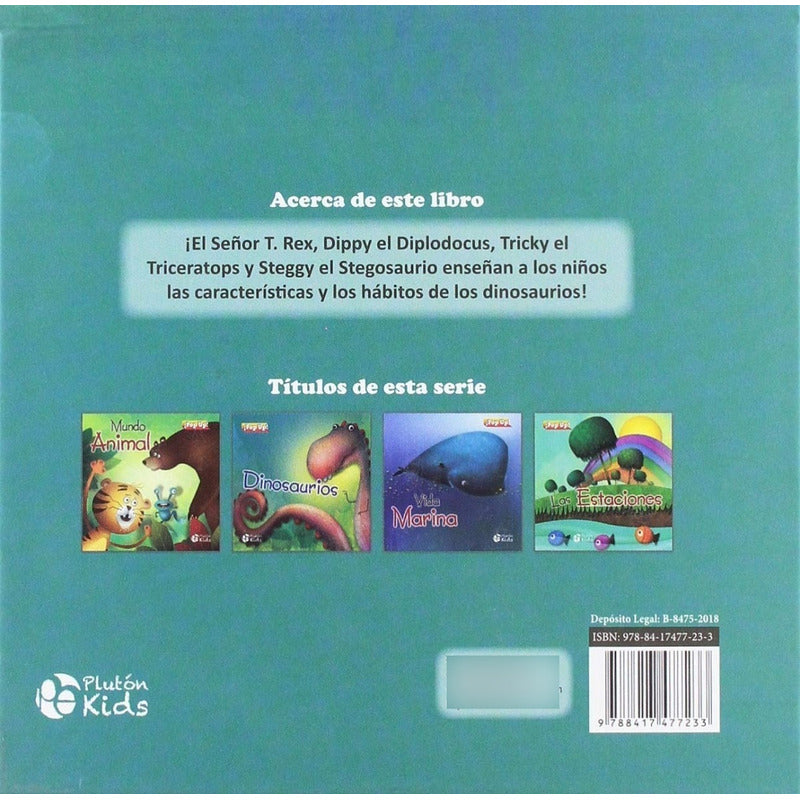 Dinosaurios Pop-up (tapa Dura) / Pluton Kids