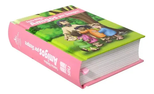 Santa Biblia Amigos Por Siempre Rvr1960 Rosado Td