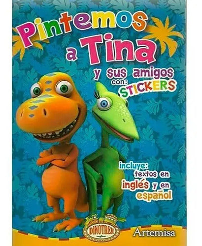 Pintemos A Tina Y Sus Amigos Con Stickers