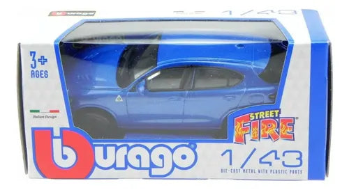 Auto Escala Alfa Romeo Stelvio 1:43 / Burago Rojo