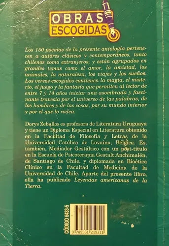 Antología De Poesía Infantil / Dorys Zeballos