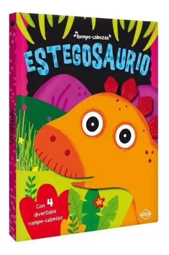 Estegosaurio Rompecabezas De Cartón / Lexus