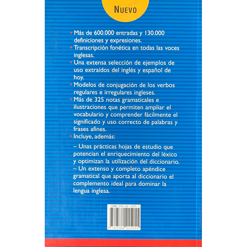 Nuevo Diccionario Español Ingles & Ingles Español / Espasa