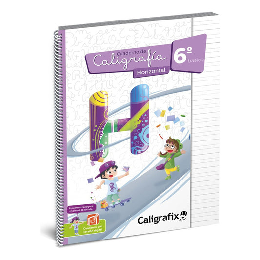 Caligrafia Horizontal 6 Basico / Caligrafix