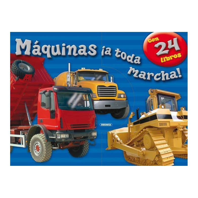 Maquinas A Toda Marcha (con 24 Libros / Susaeta