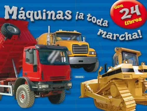 Maquinas A Toda Marcha (con 24 Libros / Susaeta
