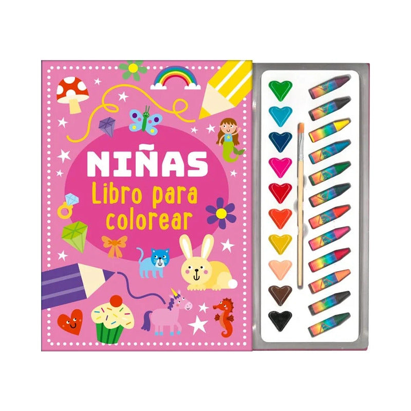 Niñas Libro Para Colorear / Lexus