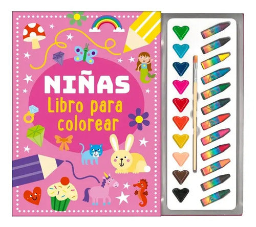 Niñas Libro Para Colorear / Lexus