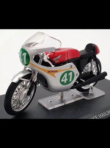 Moto Colección Escala Gp Honda Rc162 Mike Hailwood 1961 1/24