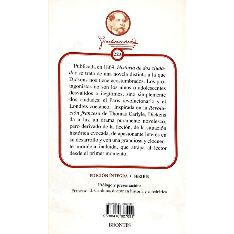 Historia De Dos Ciudades (ilustrado) / Charles Dickens