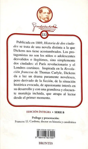 Historia De Dos Ciudades (ilustrado) / Charles Dickens