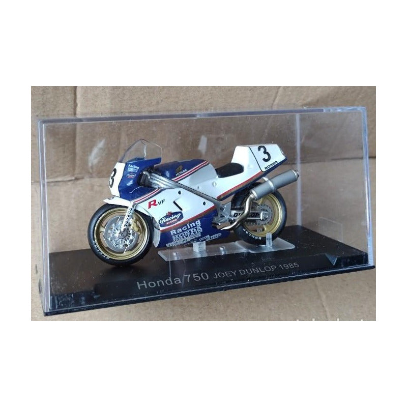 Moto Colección A Escala Gp Honda 750 Joey Dunlop 1985 1/24