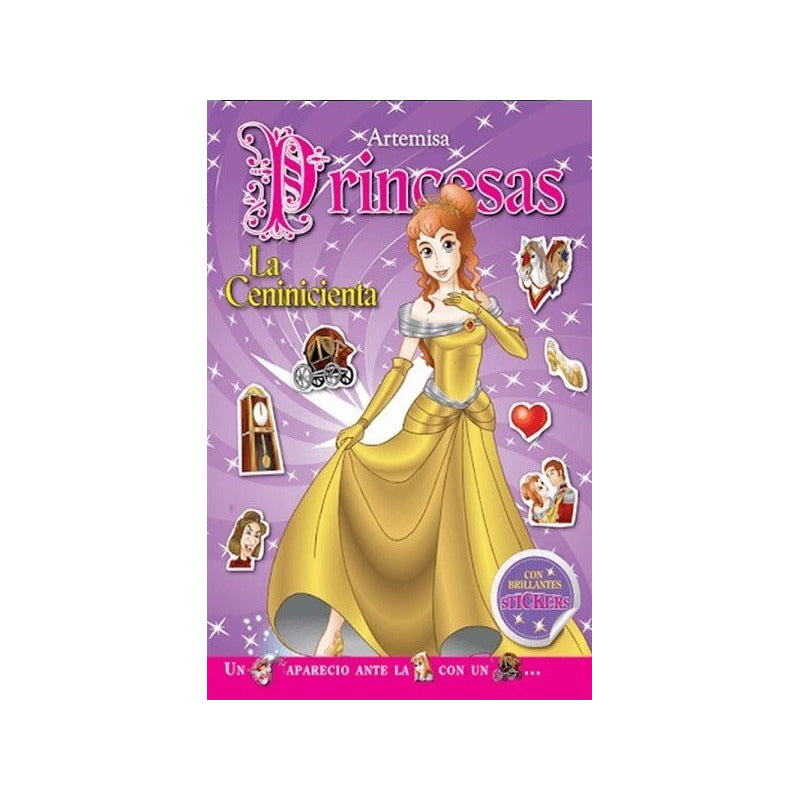 Pack Princesas Cenicienta Bella Durmiente Y Blancanieves 3 L