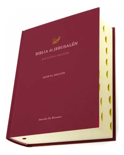 Biblia De Jerusalen Letra Grande / Desclee