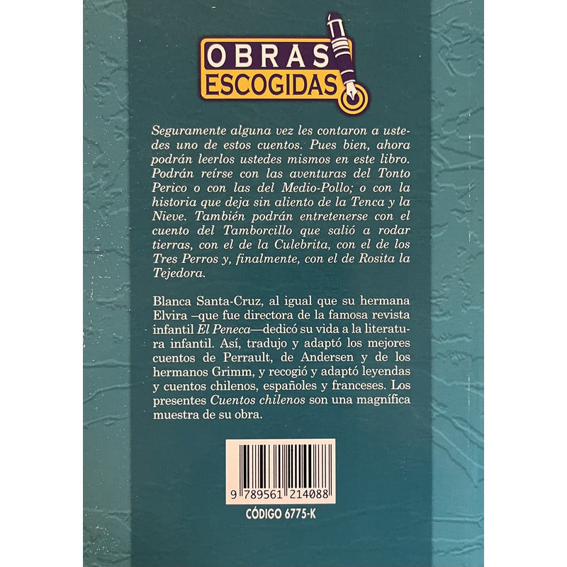 Cuentos Chilenos / Blanca Santa-cruz