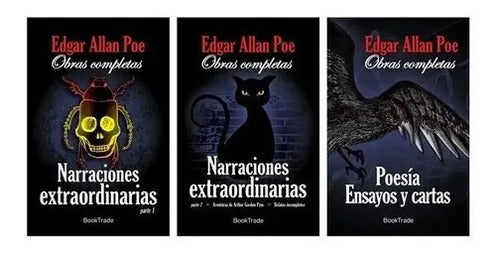 Pack Obras Completas (3 Tomos) / Edgar Allan Poe