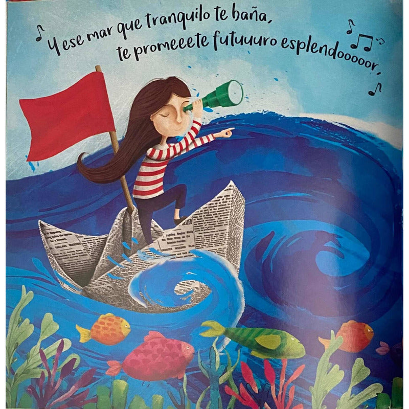 Puro Chile Himno De Chile Ilustrado Para Niños (tapa Dura)