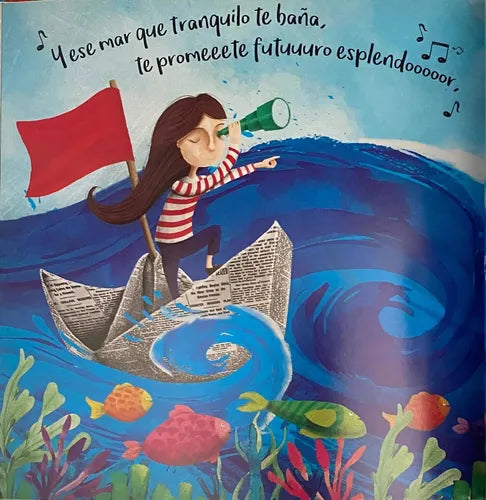 Puro Chile Himno De Chile Ilustrado Para Niños (tapa Dura)