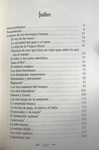Antologia Cuentos (tapa Dura) / Hermanos Grimm