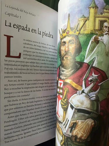 La Leyenda Del Rey Arturo (ilustrado) / Anónimo