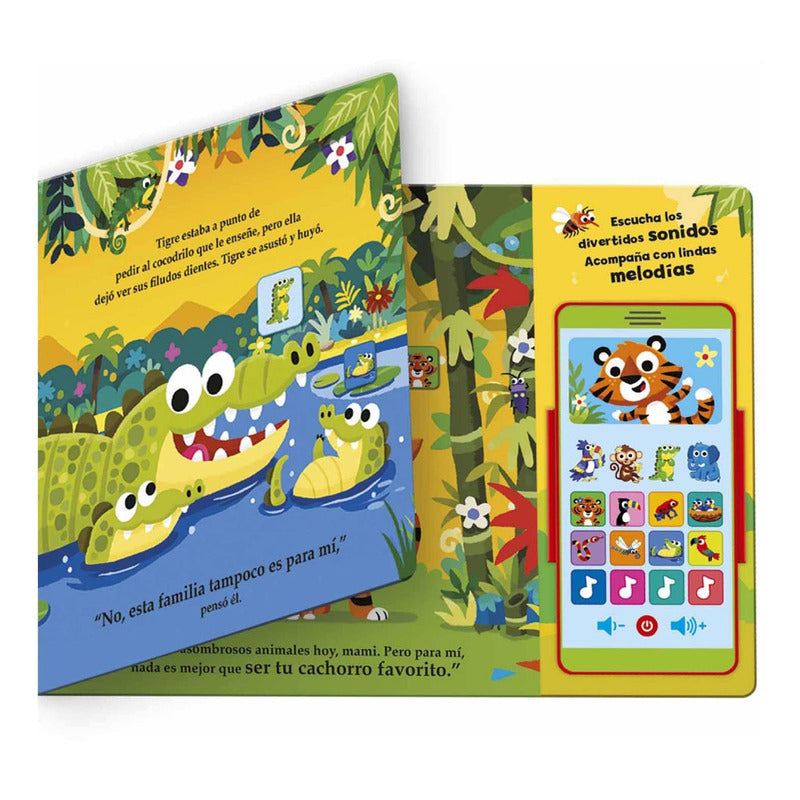 Kids Phone Smartphone Tigre Encuentra A Su Mamá / Lexus