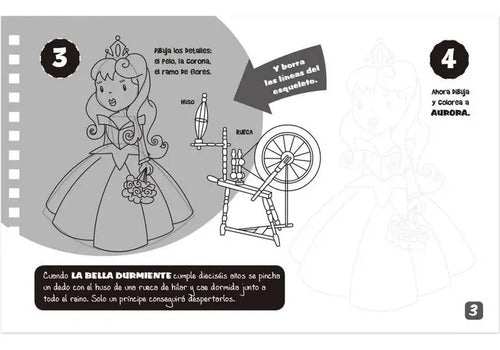 Princesas Dibujo Paso A Paso (libro + Lápices) / Lexus