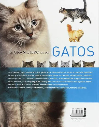 El Gran Libro De Los Gatos (tapa Dura) / Isabel Ortiz