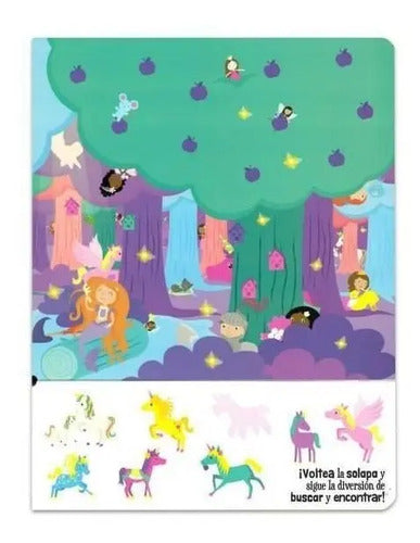 Muchos Unicornios, Hadas & Sirenas Busca Y Encuentra / Lexus
