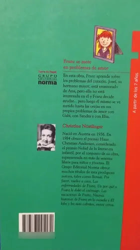 Franz Se Mete En Problemas De Amor / Christine Nostlinger