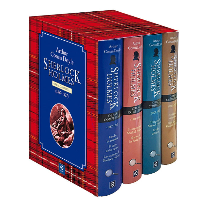 Sherlock Holmes Obra Completa (4 Tomos) / Conan Doyle